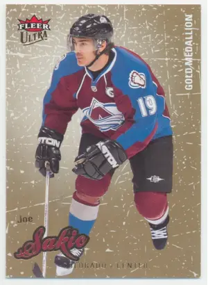2008-09 FLEER ULTRA - JOE SAKIC #126 GOLD MEDALLION