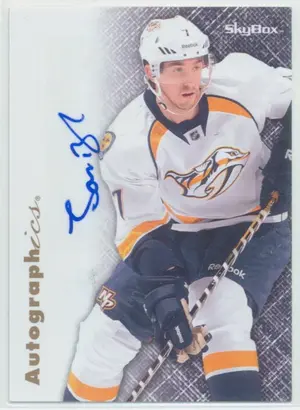 2012-13 FLEER RETRO - JONATHON BLUM #96-BL AUTOGRAPHICS 1996-97