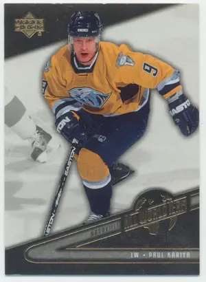 2006-07 UPPER DECK - PAUL KARIYA #AW18 ALL-WORLD TEAM⚠️