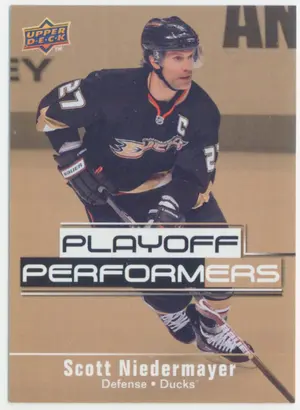 2009-10 UPPER DECK - SCOTT NIEDERMAYER #PP12 PLAYOFF PERFORMERS
