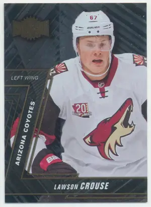 2016-17 FLEER SHOWCASE - LAWSON CROUSE #MU-39 METAL UNIVERSE