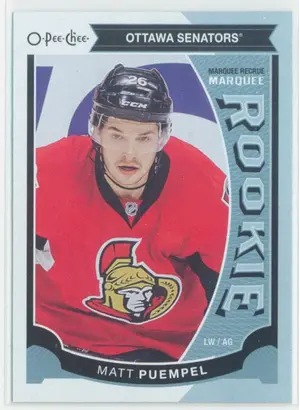 2015-16 O-PEE-CHEE - MATT PUEMPEL #523 MARQUEE ROOKIE