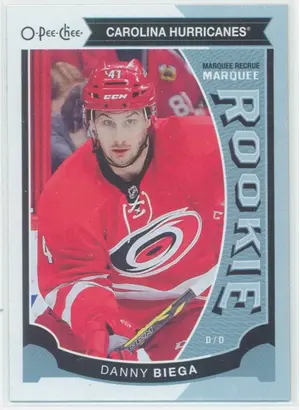 2015-16 O-PEE-CHEE - DANNY BIEGA #535 MARQUEE ROOKIE