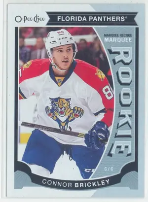 2015-16 UPPER DECK - CONNOR BRICKLEY #U13 MARQUEE ROOKIE O-PEE-CHEE UPDATE