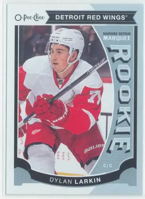 2015-16 UPPER DECK - DYLAN LARKIN #U20 MARQUEE ROOKIE O-PEE-CHEE UPDATE
