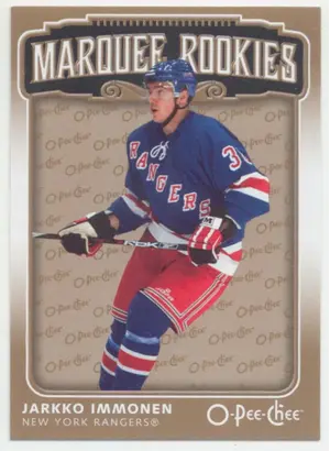 2006-07 O-PEE-CHEE - JARKKO IMMONEN #526 MARQUEE ROOKIE