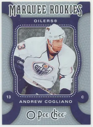 2007-08 O-PEE-CHEE - ANDREW COGLIANO #541 MARQUEE ROOKIE