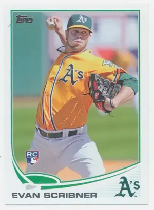 2013 Topps - Evan Scribner #521 RC