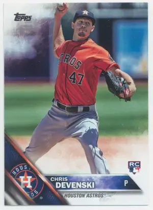 2016 Topps Update - Chris Devenski #US270 RC