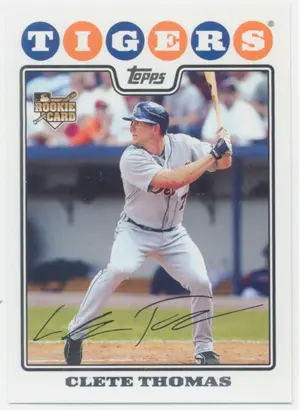 2008 Topps - Clete Thomas #539 RC