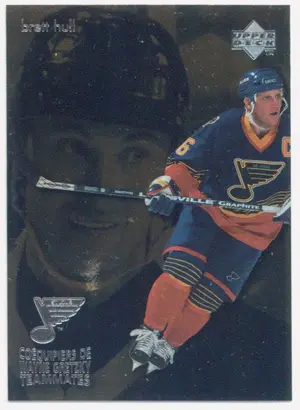 1998-99 McDONALD'S - WAYNE GRETZKY/BRETT HULL #T5 WAYNE GRETZKY TEAMMATE