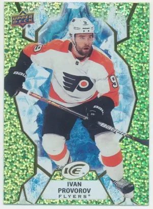 2021-22 UPPER DECK ICE - IVAN PROVOROV #73 GREEN