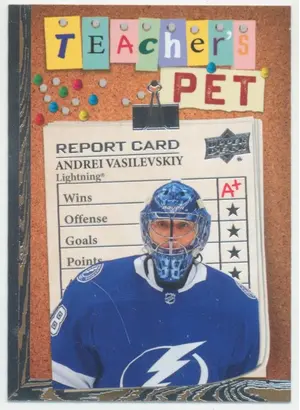 2023-24 UPPER DECK - ANDREI VASILEVSKIY #TP-11 TEACHER'S PET