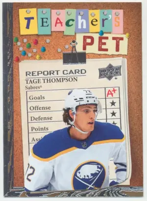 2023-24 UPPER DECK - TAGE THOMPSON #TP-29 TEACHER'S PET