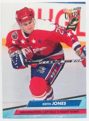1992-93 FLEER ULTRA - KEITH JONES #436 ROOKIE