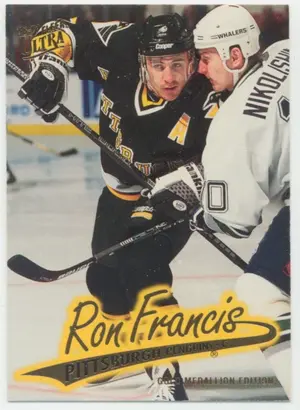1996-97 FLEER ULTRA - RON FRANCIS #G-139 GOLD MEDALLION