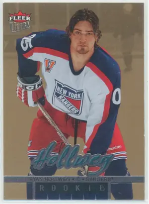 2005-06 FLEER ULTRA - RYAN HOLLWEG #229 ROOKIE GOLD MEDALLION