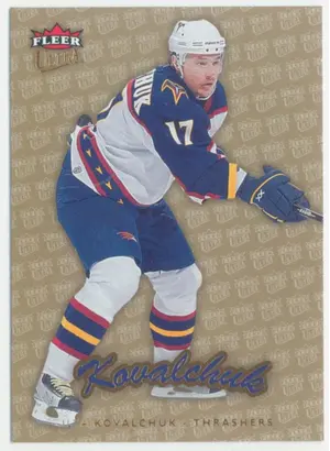 2006-07 FLEER ULTRA - ILYA KOVALCHUK #11 GOLD MEDALLION
