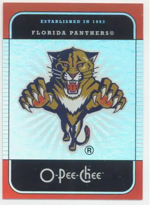 2007-08 O-PEE-CHEE - FLORIDA PANTHERS #CL13 CHECKLIST