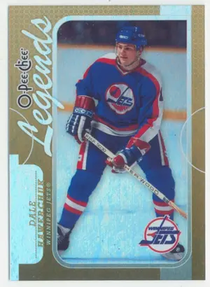 2008-09 O-PEE-CHEE - DALE HAWERCHUK #562 LEGENDS RAINBOW FOIL