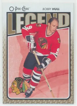 2009-10 O-PEE-CHEE - BOBBY HULL #566 LEGEND