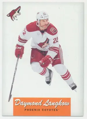 2012-13 O-PEE-CHEE - DAYMOND LANGKOW #262 RETRO