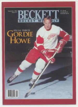 2014 Beckett Covers National Convention Gordie Howe #GHSC.1 377/500