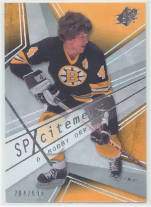 2008-09 Upper Deck SPx Bobby Orr SPxcitement #X6 784/999
