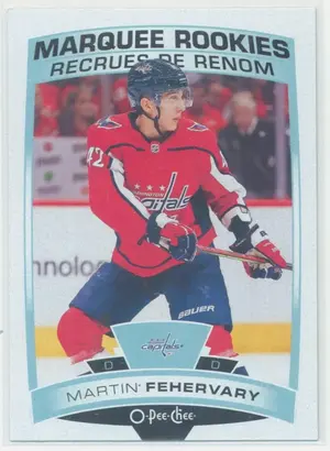 2019-20 O-PEE-CHEE - MARTIN FEHERVARY #623 MARQUEE ROOKIES