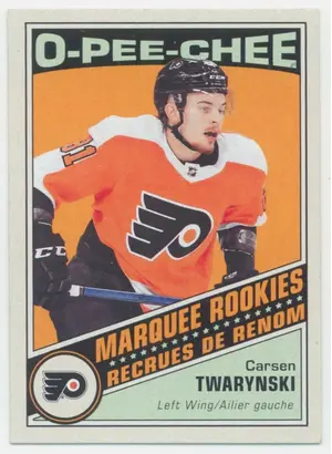 2019-20 O-PEE-CHEE - CARSEN TWARYNSKI #633 MARQUEE ROOKIES RETRO