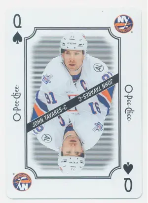 2016-17 O-PEE-CHEE - JOHN TAVARES #QS PLAYING CARDS