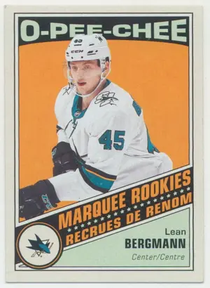 2019-20 O-PEE-CHEE - LEAN BERGMANN #646 MARQUEE ROOKIES RETRO