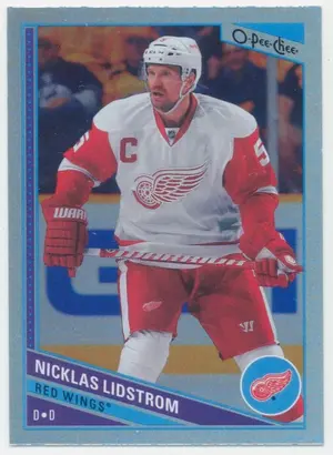 2013-14 O-PEE-CHEE - NICKLAS LIDSTROM #430 RAINBOW FOIL