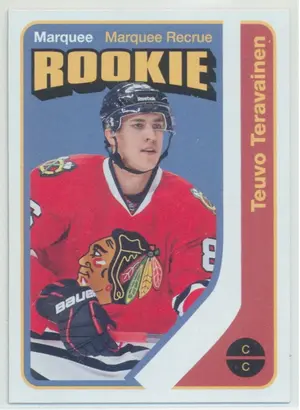 2014-15 O-PEE-CHEE - TEUVO TERAVAINEN #507 MARQUEE ROOKIE RETRO