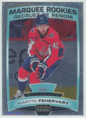 2019-20 O-PEE-CHEE PLATINUM - MARTIN FEHERVARY #153 MARQUEE ROOKIES