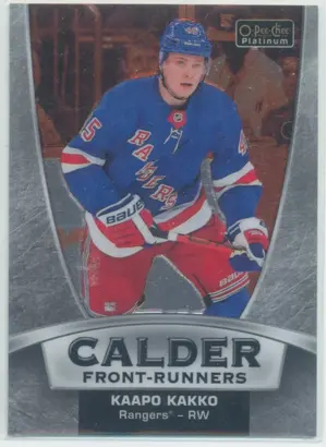 2019-20 O-PEE-CHEE PLATINUM - KAAPO KAKKO #CF-1 CALDER FRONT-RUNNERS