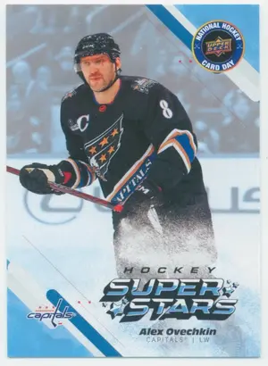 2023 NATIONAL HOCKEY CARD DAY CANADA - ALEX OVECHKIN #NHCD-13 HOCKEY SUPER STARS