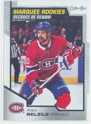 2020-21 O-PEE-CHEE - ALEX BELZILE #645 MARQUEE ROOKIES