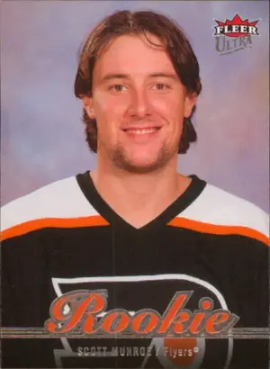 2007-08 FLEER ULTRA - SCOTT MUNROE #243 ROOKIE