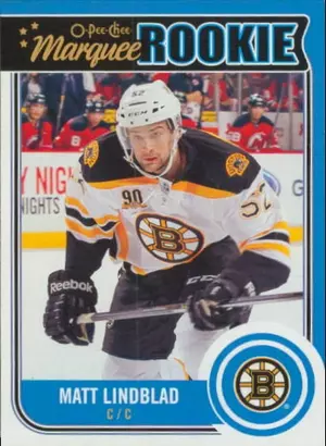2014-15 O-PEE-CHEE - MATT LINDBLAD #538 MARQUEE ROOKIE
