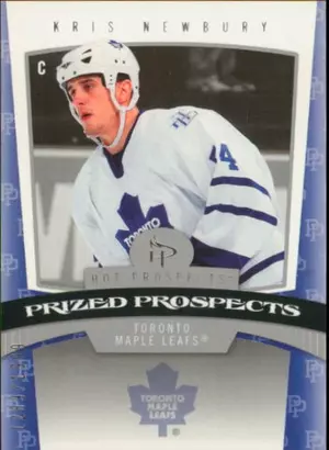 2006-07 HOT PROSPECTS - KRIS NEWBURY #194 PRIZED PROSPECTS 1289/1999