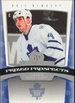 2006-07 HOT PROSPECTS - KRIS NEWBURY #194 PRIZED PROSPECTS 224/1999