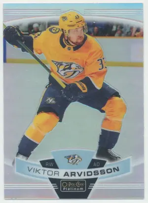 2019-20 O-PEE-CHEE PLATINUM - VIKTOR ARVIDSSON #36 RAINBOW