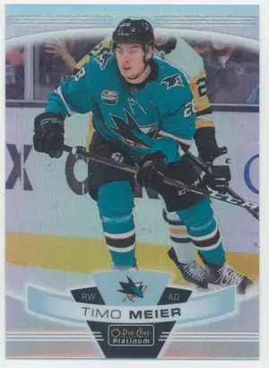 2019-20 O-PEE-CHEE PLATINUM - TIMO MEIER #42 RAINBOW