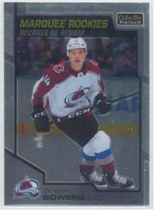 2020-21 O-PEE-CHEE PLATINUM - SHANE BOWERS #166 MARQUEE ROOKIES