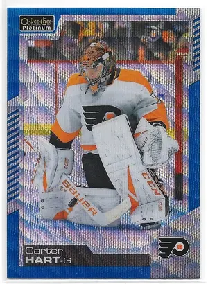 2020-21 OPC Platinum Blue Surge #16 Carter Hart
