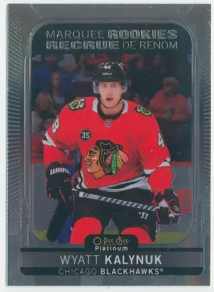 2021-22 O-PEE-CHEE PLATINUM - WYATT KALYNUK #223 MARQUEE ROOKIES