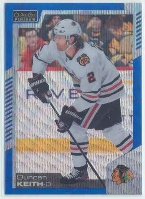 2020-21 O-PEE-CHEE PLATINUM - DUNCAN KEITH #73 BLUE SURGE
