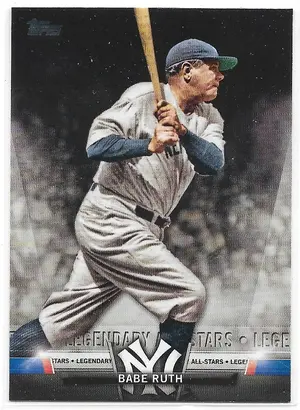 2018 Topps Update Salute #S-1 Babe Ruth