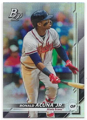 2019 Bowman Platinum #18 Ronald Acuna Jr.